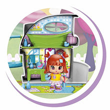 Carica l'immagine nel visualizzatore di Gallery, Pinypon Mini Casetta con Altalena, Bianca/Rosa