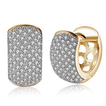 Carica l'immagine nel visualizzatore di Gallery, Orecchini a cerchio larghi e piccoli per donne e ragazze, in oro 14 K, con...