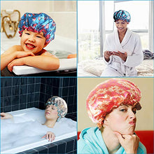 Carica l'immagine nel visualizzatore di Gallery, 6 Pezzi Cuffie da Doccia per Donne Bagno Impermeabile di Doppia... - Ilgrandebazar