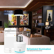 Carica l'immagine nel visualizzatore di Gallery, Smart WiFi E27 Light socket, Aicase Intelligent WLAN [2 pezzi] Home Remote... - Ilgrandebazar