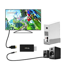 Carica l'immagine nel visualizzatore di Gallery, Amanka Wii a HDMI Convertitore Wii2HDMI Audio Video Adattatore a - Ilgrandebazar