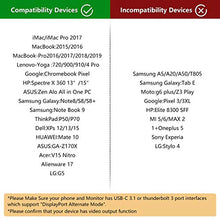 Carica l'immagine nel visualizzatore di Gallery, USB C HDMI Adattatore,QGeeM Cavo adattatore C a 4K, da...
