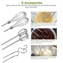 Carica l'immagine nel visualizzatore di Gallery, Sbattitore Elettrico per Dolci,SURPEER Fruste Elettriche Cucina,hm Pentole...