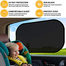Carica l'immagine nel visualizzatore di Gallery, WIN.MAX Parasole Auto Bambini Tendine Universali Tendine...