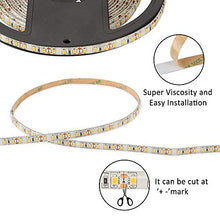 Carica l'immagine nel visualizzatore di Gallery, LEDMO Striscia Led bianco caldo 3000K strisce led impermeabile 600leds+12v - Ilgrandebazar