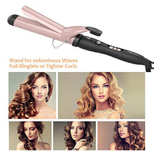 Carica l'immagine nel visualizzatore di Gallery, Abody Ferro Arricciacapelli 32mm, Arriccia Capelli Professionale in Oro rosa - Ilgrandebazar