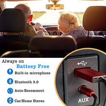 Carica l'immagine nel visualizzatore di Gallery, Ricevitore Bluetooth Auto 5.0,DUTISON Trasmettitore 5.0