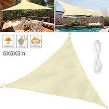 Carica l'immagine nel visualizzatore di Gallery, Wokkol Tende da Sole per Esterno, Sole, Tenda Parasole 5X5X5M