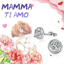 Carica l'immagine nel visualizzatore di Gallery, Orecchini Donna Argento 925, con Classici in Zirconia 5A, Regalo...