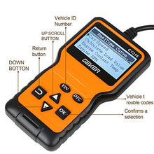 Carica l'immagine nel visualizzatore di Gallery, GEKER OBD2 Diagnosi per Auto Automative codici OBD II scanner diagnostico...
