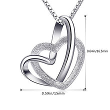 Carica l'immagine nel visualizzatore di Gallery, B.Catcher Collana da donna a cuore in argento per donne, collane con... - Ilgrandebazar