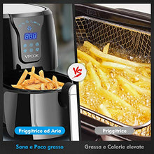 Carica l'immagine nel visualizzatore di Gallery, Friggitrice Senza Olio con 6 Diversi Programmi di Cottura VPCOK, Friggitrice... - Ilgrandebazar