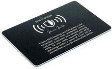 Carica l'immagine nel visualizzatore di Gallery, Protezione RFID per carte di credito JAIMIE JACOBS (blocco Nero E Bianco - Ilgrandebazar