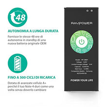Carica l'immagine nel visualizzatore di Gallery, Galaxy Note 4 Batteria 3220mAh RAVPower Li-ion di Ricambio... - Ilgrandebazar