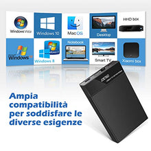 Carica l'immagine nel visualizzatore di Gallery, LOETAD Case Hard Disk 3.5/2.5 USB 3.0 con USAP Esterno per...