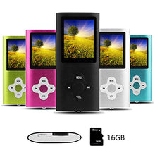 Carica l'immagine nel visualizzatore di Gallery, Lettore MP3 compatto e portatile Btopllc, lettore audio senza perdita Nero
