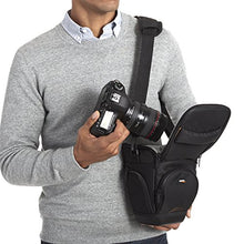 Carica l'immagine nel visualizzatore di Gallery, AmazonBasics - Custodia per macchine fotografiche reflex, colore: Nero