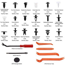 Carica l'immagine nel visualizzatore di Gallery, Rivetti in Plastica per Auto, Bst4Udirect 446PCS Clip In Nylon Nero...