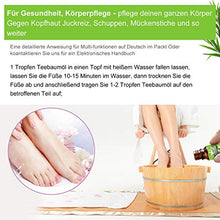 Carica l'immagine nel visualizzatore di Gallery, Tea Tree Oil Puro 100% Olio Essenziale di Albero del Tè Naturale - 30ml