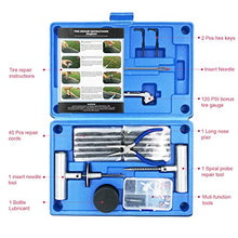 Carica l'immagine nel visualizzatore di Gallery, MAIKEHIGH Kit di Riparazione gomme Heavy Duty - 67 Pezzi PC per Blu - Ilgrandebazar