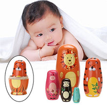 Carica l'immagine nel visualizzatore di Gallery, ZHUOTOP Cute Animal Nesting Babushka Russian Doll Matryoshka Hand Paint... - Ilgrandebazar