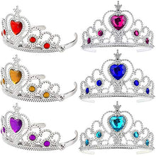 Carica l'immagine nel visualizzatore di Gallery, 6 Pezzi Tiara Principessa Corona, Ouinne Bambini Decorazioni di Strass... - Ilgrandebazar