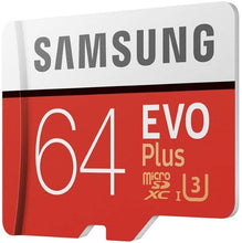 Carica l'immagine nel visualizzatore di Gallery, Samsung Memorie MB-MC64GA EVO Plus Scheda microSD da 64 GB, UHS-I U3, Fino a 100 MB/s, con Adattatore SD