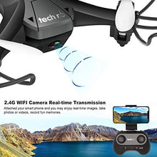 Carica l'immagine nel visualizzatore di Gallery, tech rc Mini Drone con HD Telecamera Due Batterie Funzione di...