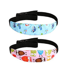 Carica l'immagine nel visualizzatore di Gallery, URAQT 2Pcs Cinturino Supporto Testa Bambini, Bambino Auto 2 - Ilgrandebazar