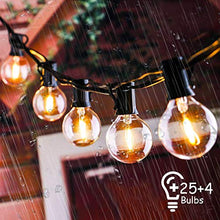 Carica l'immagine nel visualizzatore di Gallery, IREGRO Catena Luminosa Lampadina, 9.5m Stringa di Luci G40 del...