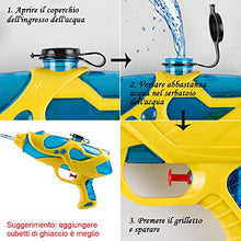 Carica l'immagine nel visualizzatore di Gallery, infinitoo Pistola ad Acqua Giocattoli 2 PCS,capacità 200ml,per Estivi Feste...