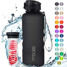 Carica l'immagine nel visualizzatore di Gallery, 720°DGREE Bottiglia d'Acqua “uberBottle“ - 01 Softtouch | Onyx Black - Nero
