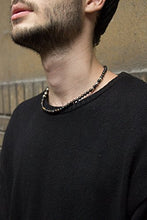 Carica l'immagine nel visualizzatore di Gallery, Collana CHRO09 Occhio di tigre scura per uomo e donna - Ilgrandebazar