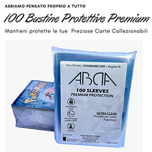 Carica l'immagine nel visualizzatore di Gallery, ABDA 120 Carte Pokemon Originali Italiane Assortite - Include alcune abda Sleeves (Bustine) Protettive