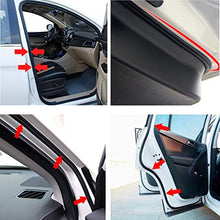 Carica l'immagine nel visualizzatore di Gallery, CICMOD 3 Pzs Guarnizione Striscia Auto Gomma Autoadesive Forma B 15M