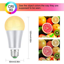 Carica l'immagine nel visualizzatore di Gallery, Lampadine Colorate E27 10W, LED Dimerabile RGB+ Bianco Caldo 10W 1 Pezzo