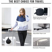 Carica l'immagine nel visualizzatore di Gallery, Cuscino da viaggio memory foam – a forma di U collo cuscino con...