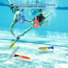 Carica l'immagine nel visualizzatore di Gallery, E-MANIS Maschere da Immersione,Snorkeling Maschera Full Face 180° Blu
