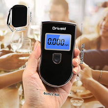 Carica l'immagine nel visualizzatore di Gallery, Drivaid Etilometro Portatile Digitale, Alcool Test Professionale con Schermo...