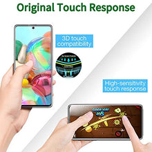 Carica l'immagine nel visualizzatore di Gallery, QHOHQ Compatibile Pellicola Protettiva per Samsung Galaxy A71,Samsung 2 Pezzi