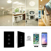 Carica l'immagine nel visualizzatore di Gallery, Jinvoo Smart US WIFI Touch Switch, telecomando senza fili, interruttore per...