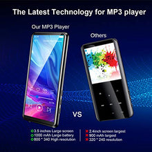 Carica l'immagine nel visualizzatore di Gallery, Lettore MP3 Bluetooth 8GB portatile con 3,5 Pollici Schermo TFT Lettore...