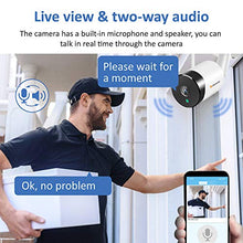 Carica l'immagine nel visualizzatore di Gallery, Jennov - Telecamera di sicurezza wireless 5MP Cam Panoramica A 360 Gradi.