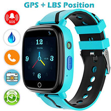 Carica l'immagine nel visualizzatore di Gallery, GPS Smartwatch per Bambini,GPS Tracker Regalo Ragazzi GPS-Blu - Ilgrandebazar