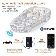 Carica l'immagine nel visualizzatore di Gallery, OBD2 Bluetooth 4.0, Smaier OBDII Nuova Versione Diagnosi per Auto, Mini... - Ilgrandebazar