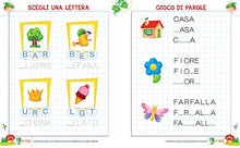 Carica l'immagine nel visualizzatore di Gallery, Un modo semplice per imparare lettere e numeri (Italiano) Copertina...