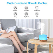 Carica l'immagine nel visualizzatore di Gallery, SmartDevil 500ml Diffusore di Oli Essenziali con Telecomando, Ultrasuoni...