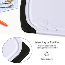 Carica l'immagine nel visualizzatore di Gallery, Vicloon Tagliere Rettangolare, Plastica con Bianco E Nero