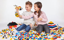 Carica l'immagine nel visualizzatore di Gallery, Simba- Barattolo 40 Pezzi Blox Monocolore, Colore Bianco, 104118890 Bianco