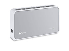 Carica l'immagine nel visualizzatore di Gallery, TP-Link TL-SF1008D Switch Desktop, 8 Porte RJ45 10/100 Mbps, 8 Porte, Bianco - Ilgrandebazar